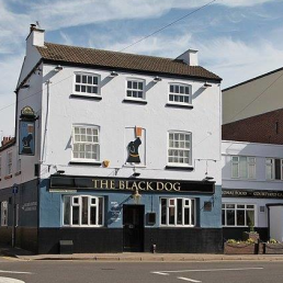 The Black Dog Oadby logo