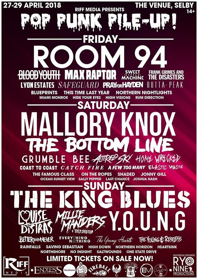Pop Punk Pile Up 2018