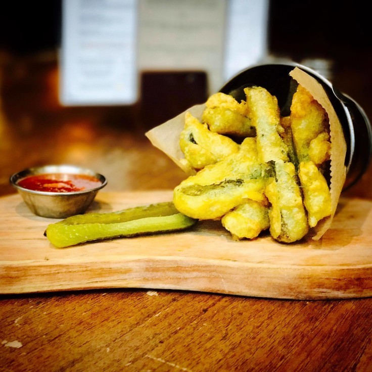 Deep Fried Pickles aka Frickles, Vegan and Super Tasty The Orange