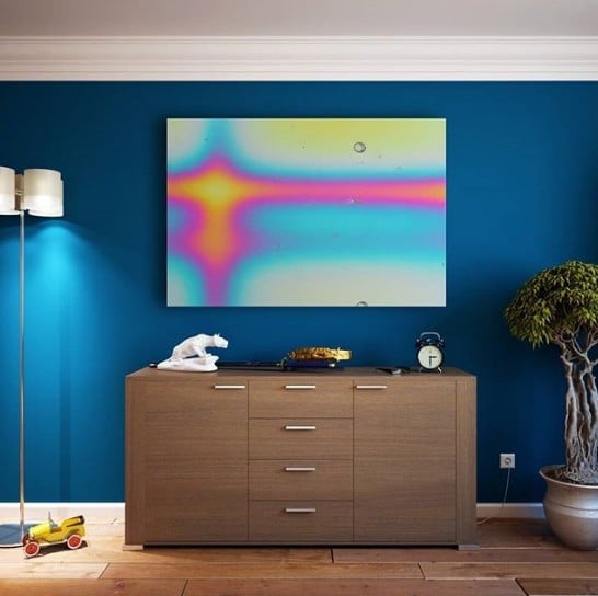 Our photos on canvas' are produced on demand - Luxury for your home without wasted overproduction!