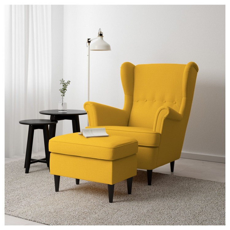 NEW - STRANDMON Footstool with storage £70.00!