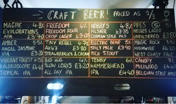 Lots of tasty beers on keg ready for Nottingham Craft Beer Week