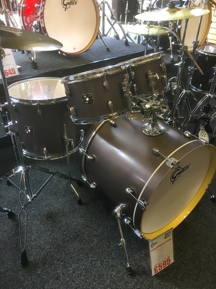 Gretsch Energy series drum set, complete with a Paiste 101 cymbal set