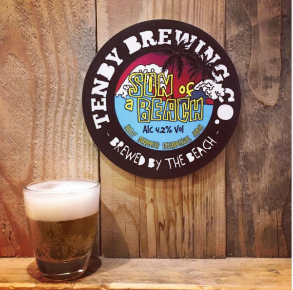 New in from Ten by brewing co Son of a beach is a hit with this weather.