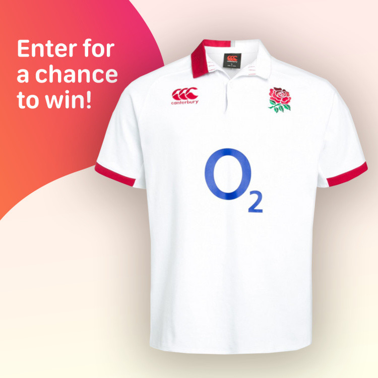 WIN- England Rugby Vapodri Home Pro Jersey