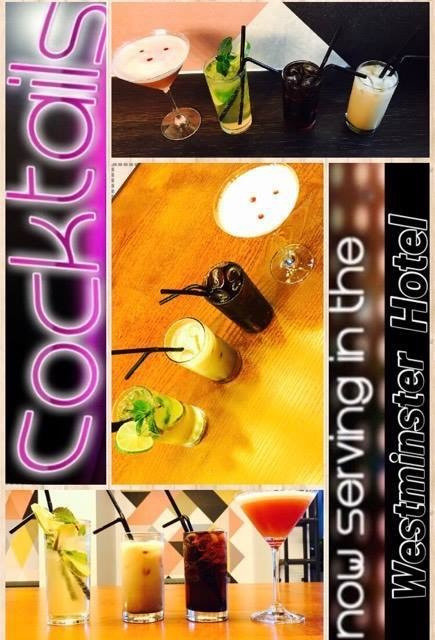 Good Evening! We are now serving cocktails in our bar!
