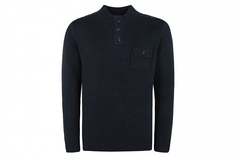 Save £10 on this Button Neck Jumper