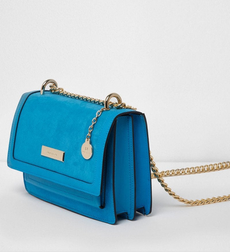 Trending Product - Blue cross body chain bag £28.00!