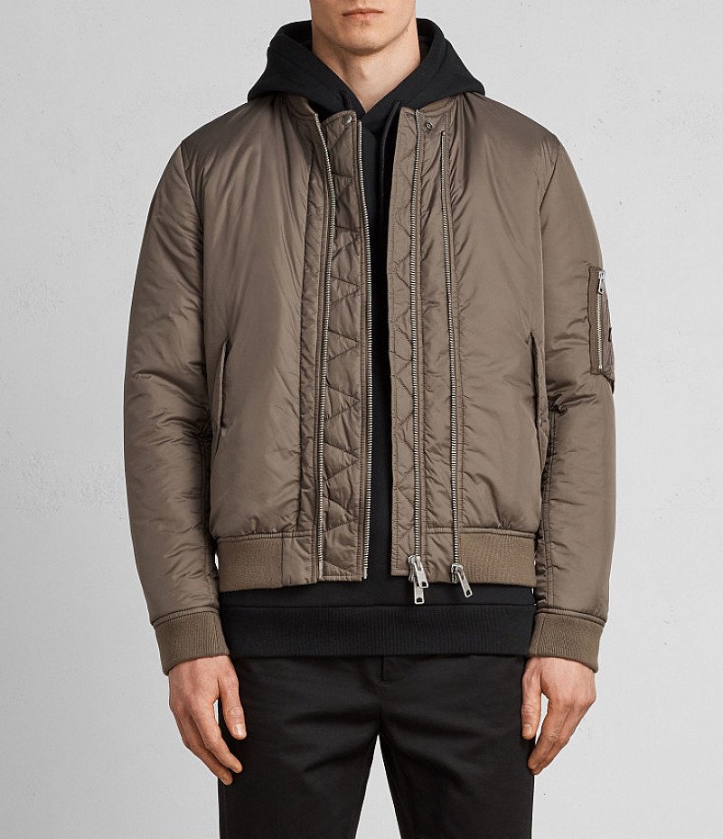 20% OFF MEN'S COATS - LOMBARD BOMBER JACKET £178.00