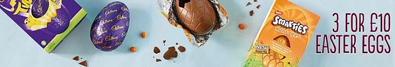 View our Easter Range - 3 for £10.00!