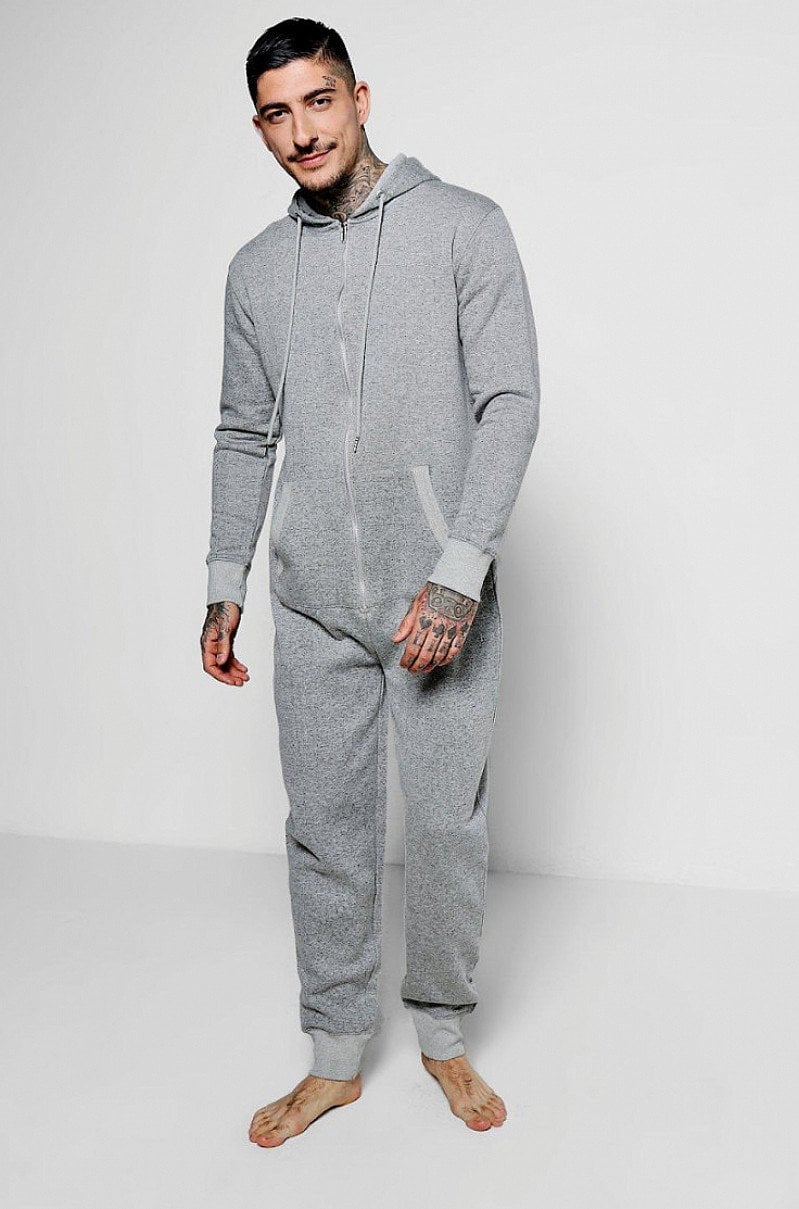 GREY NEPPED ONESIE - NOW ONLY £15