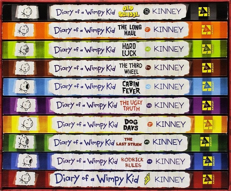 Diary of a Wimpy Kid Collection - 12 Books - SAVE 83%!