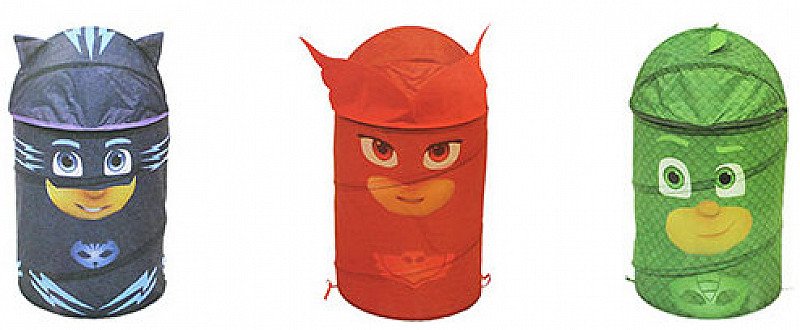 Get 40% OFF these PJ Masks 3D Pop Up Storage Bins!