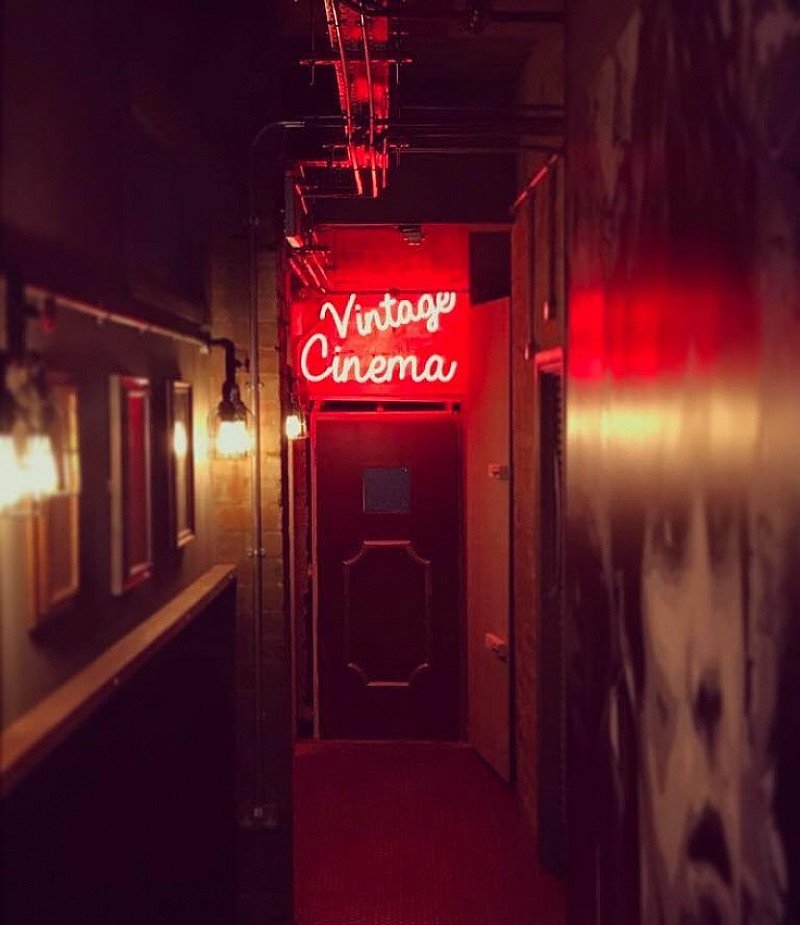 Check out our unique vintage cinema.