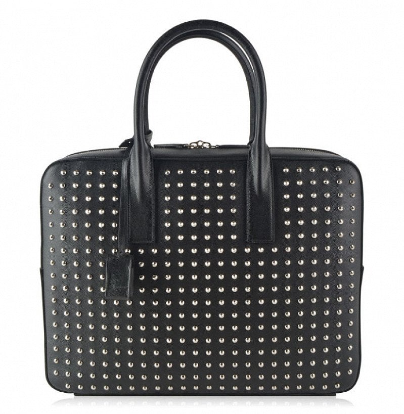 SAINT LAURENT Studded Tote Bag - LESS THAN 1/2 PRICE!