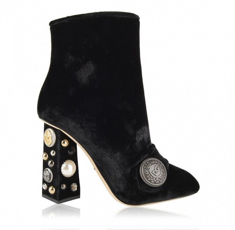 70% OFF - DOLCE AND GABBANA 105 Velvet Boots!