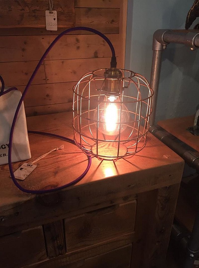 NEW XL Vintage Cage Light - In-store now!