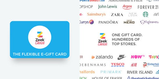 Introducing ZEEK CHOICE - The Ultimate eGift Card!