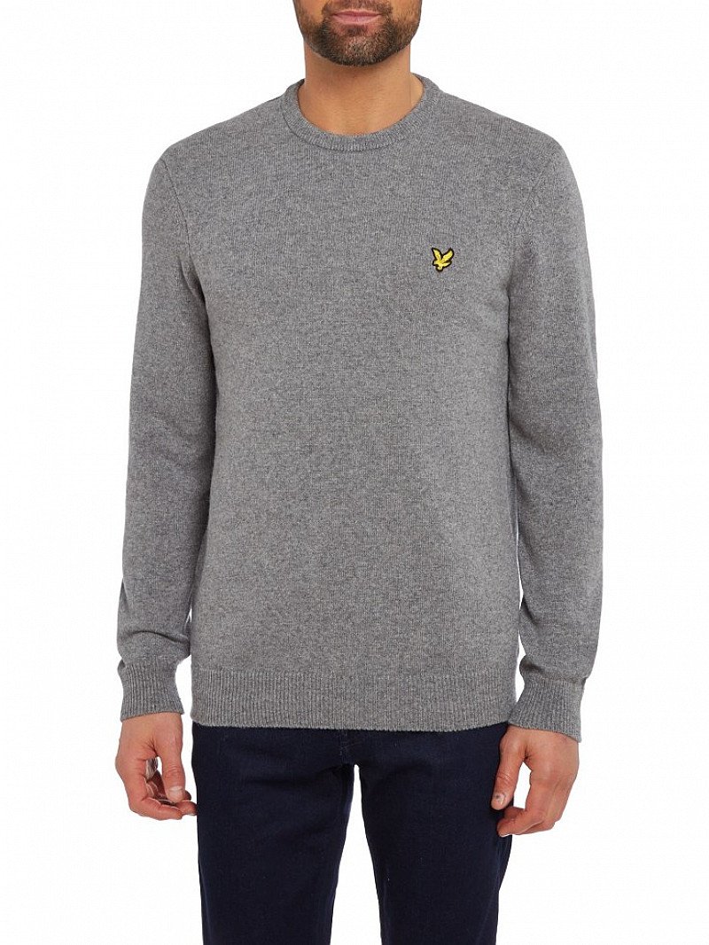 LYLE AND SCOTT Lambswool Crew Neck Jumper - HALF PRICE!