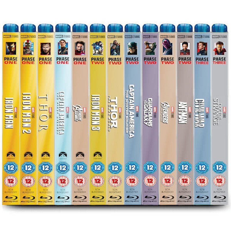 HMV Loves Marvel - 2 for £12 DVD's, 2 for £15 Blu Rays - Collectible Editions!