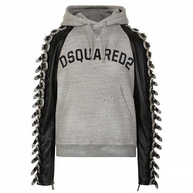 1/3 OFF this DSQUARED2 Buckle Logo Hooded Sweatshirt - SAVE OVER £1000!!!