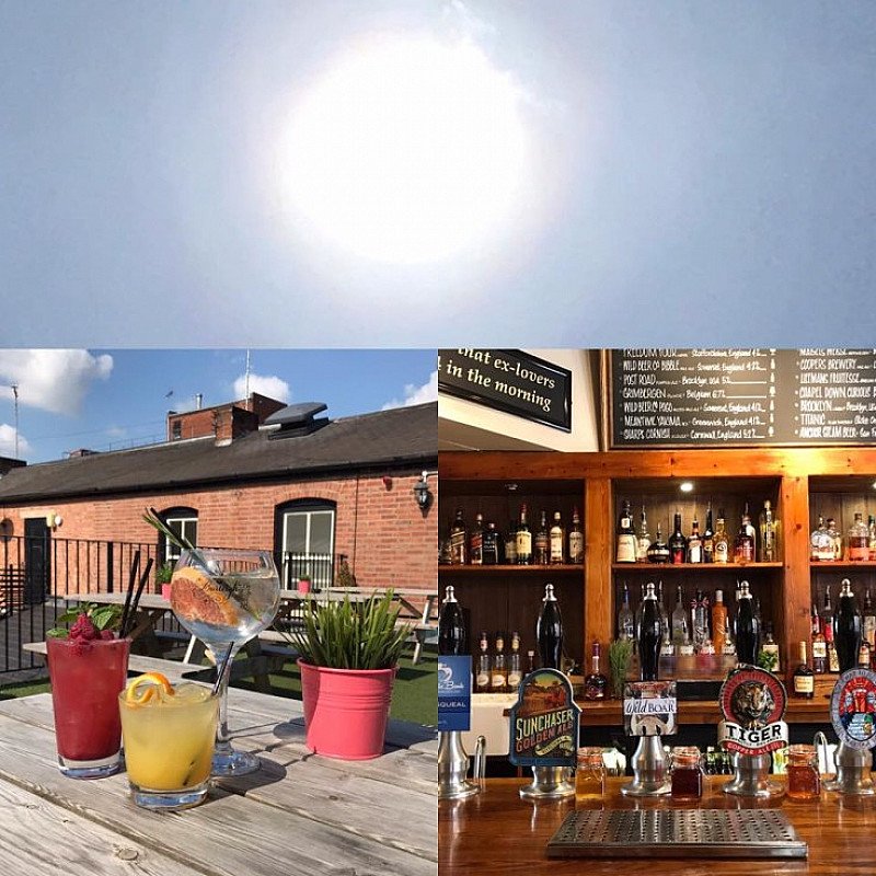 Today is the day to get out of the office and enjoy the sunshine on our glorious ‘Roof Terrace