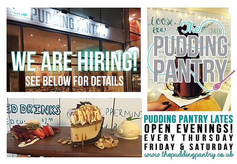 We need a Part Time Baker here at Pudding Pantry Click for more