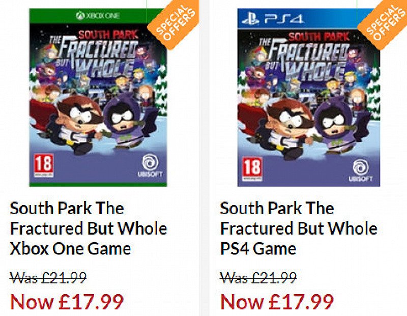 South Park The Fractured But Whole ONLY £17.99