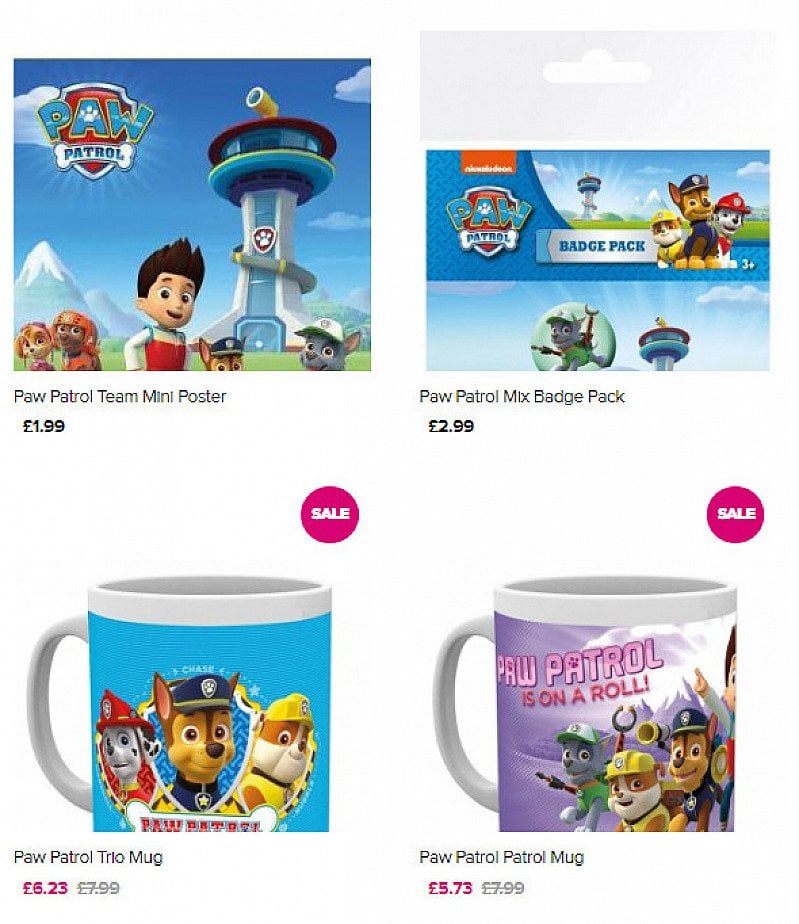 Come see Ryder and the pups in our Paw Patrol collection!