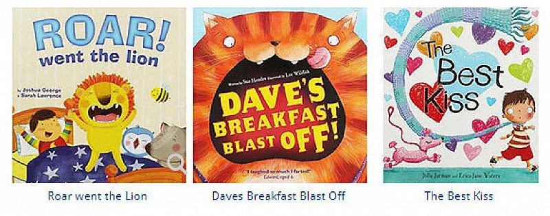 10 Kids Books for only £10!