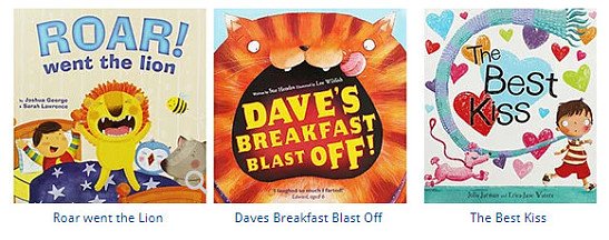 10 Kids Books for only £10!