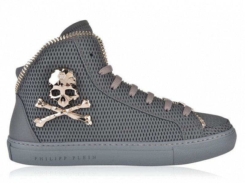 1/2 PRICE - PHILIPP PLEIN Mid Top Cake Trainers!