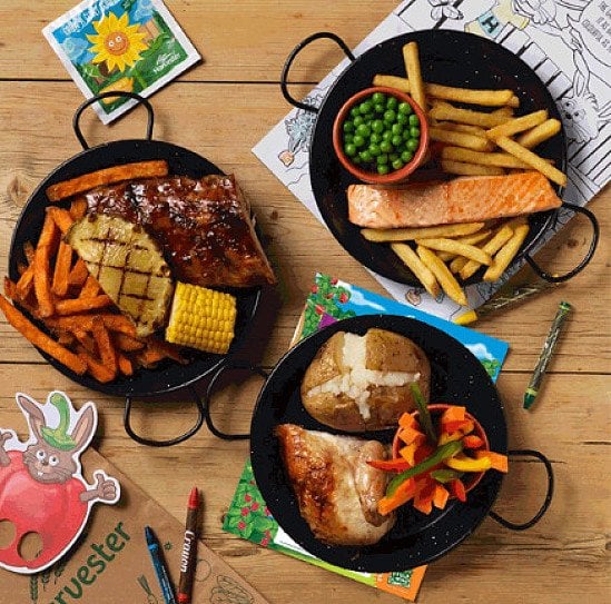 Try our Kids Meal Deal - Main, Drink, Dessert + Unlimited Salad for ONLY £5.99!