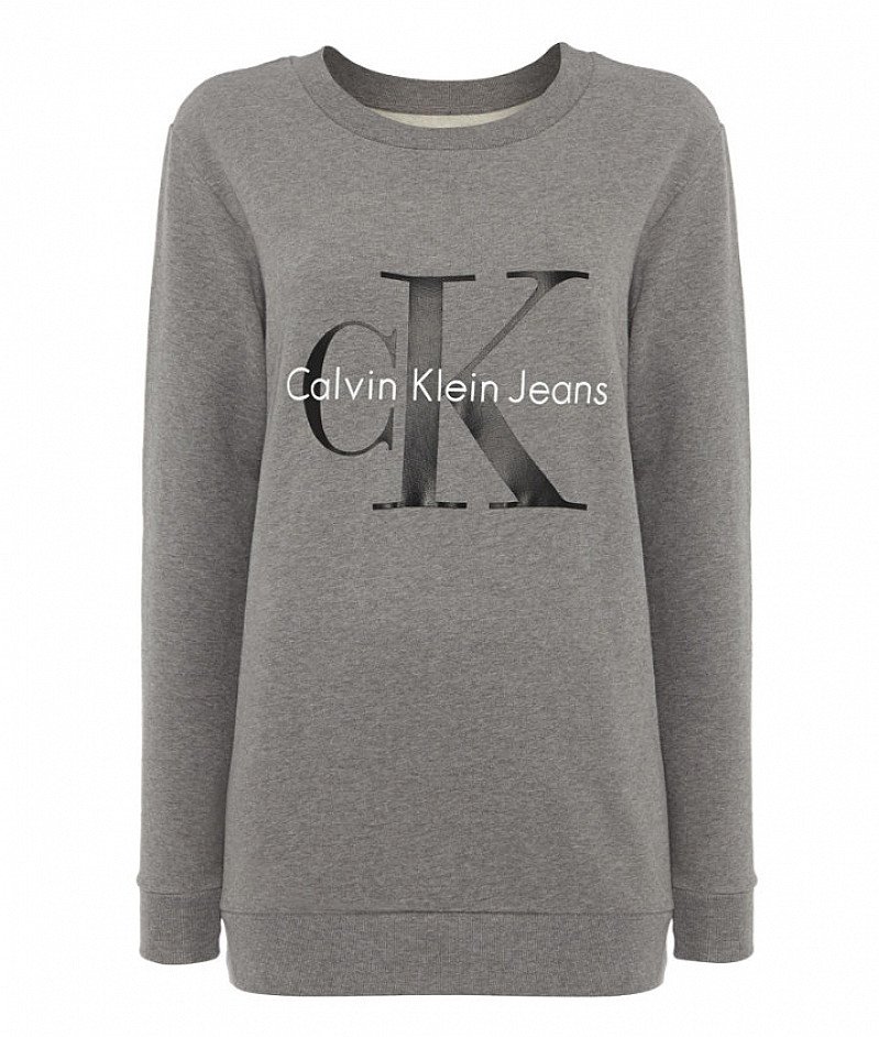 SAVE 50% on CALVIN KLEIN Reissue Crew Neck Logo Sweatshirt!