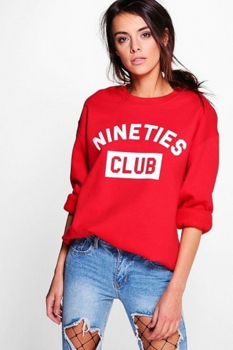 SAVE 50% OFF Penny Slogan Sweatshirt!