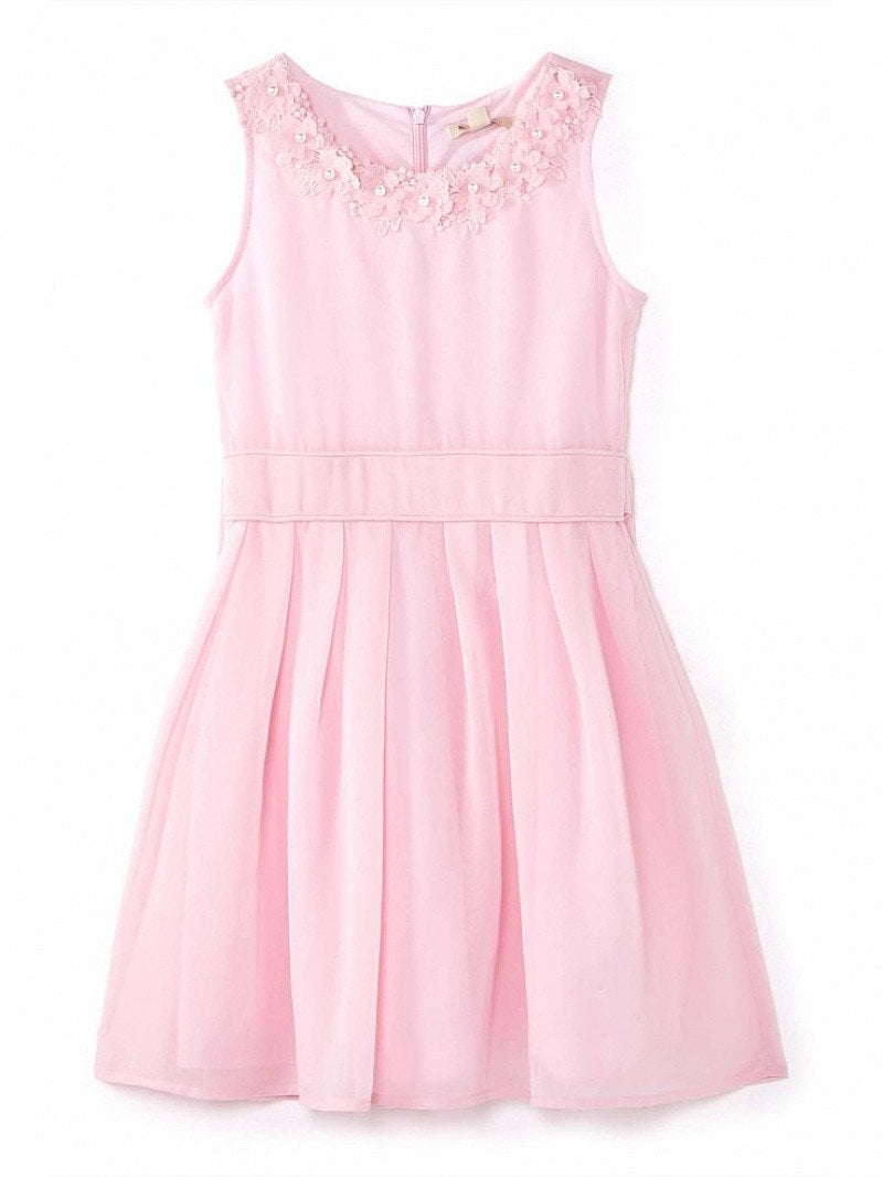 SAVE over 60% OFF this Embellished Flower Party Dress by Yumi Girls!