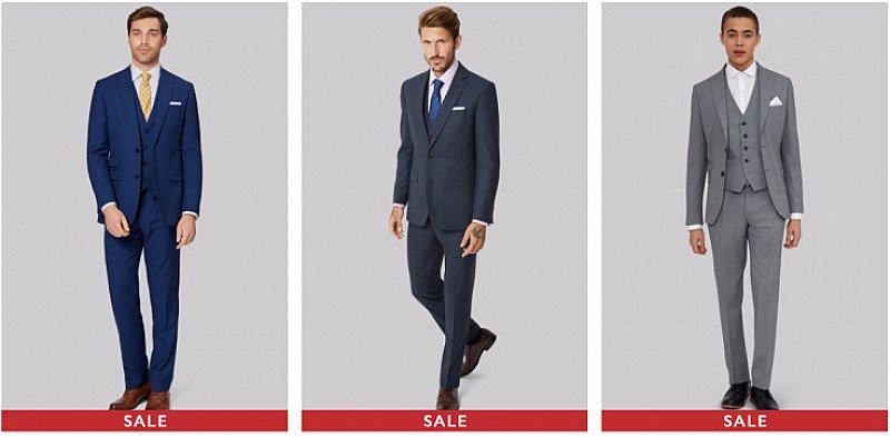 ONLY £59 for a FULL SUIT in the Moss Bros. SALE!