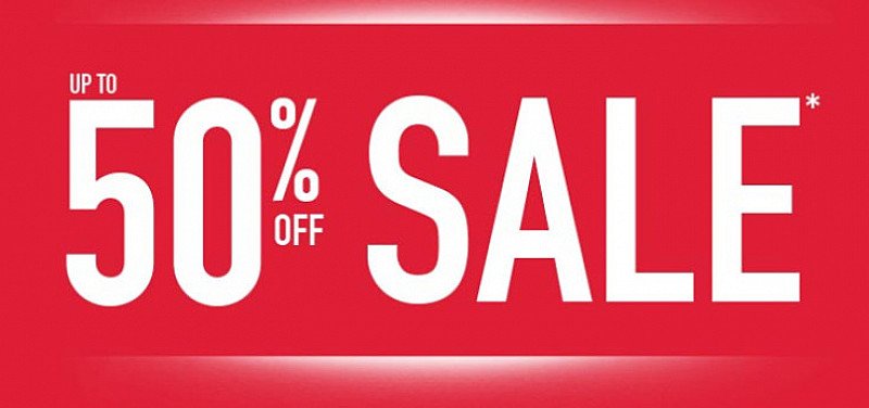 Up to 50% OFF in our Sale!