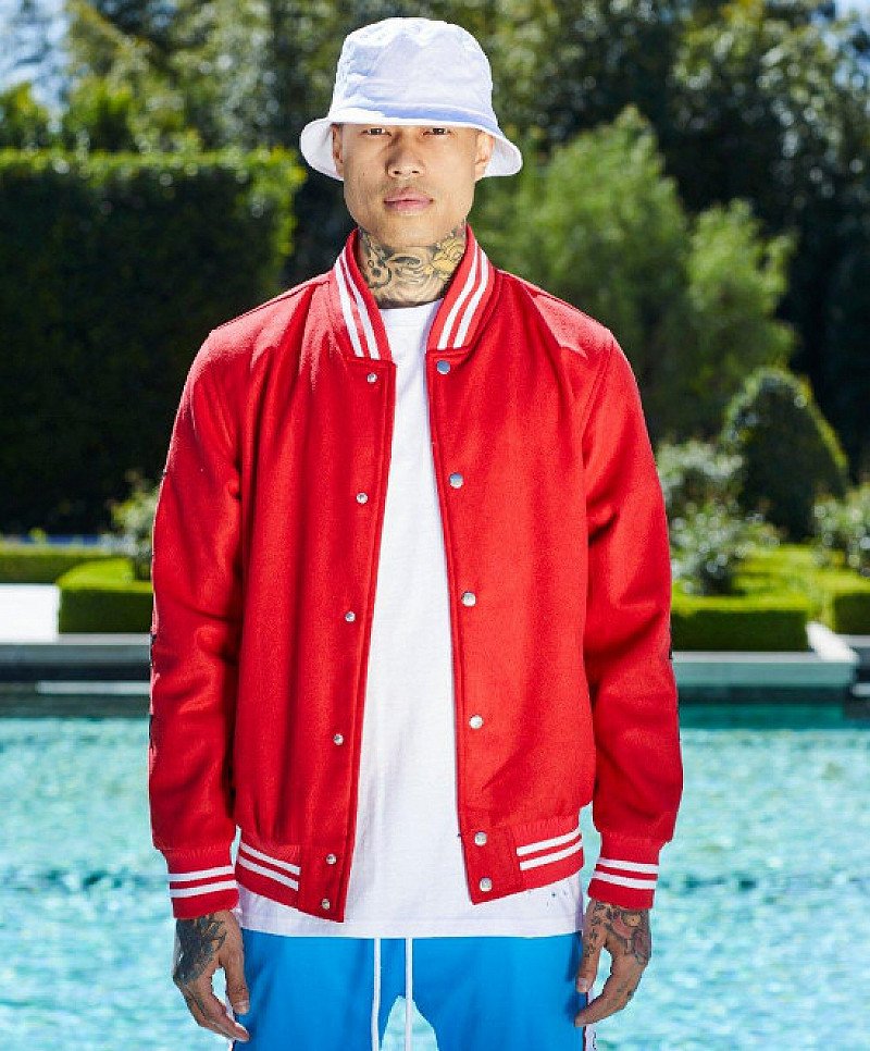 1/2 PRICE - French Montana Star Varsity Bomber!