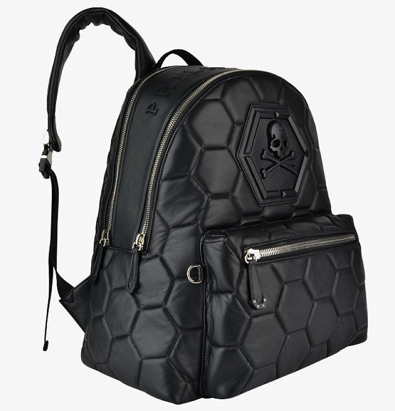 SAVE £995 on this PHILIPP PLEIN Logo Skull Backpack!