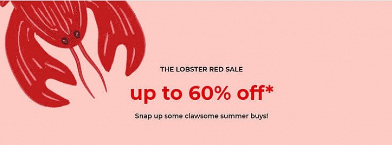 Up to 60% OFF in the Red Lobster SALE!