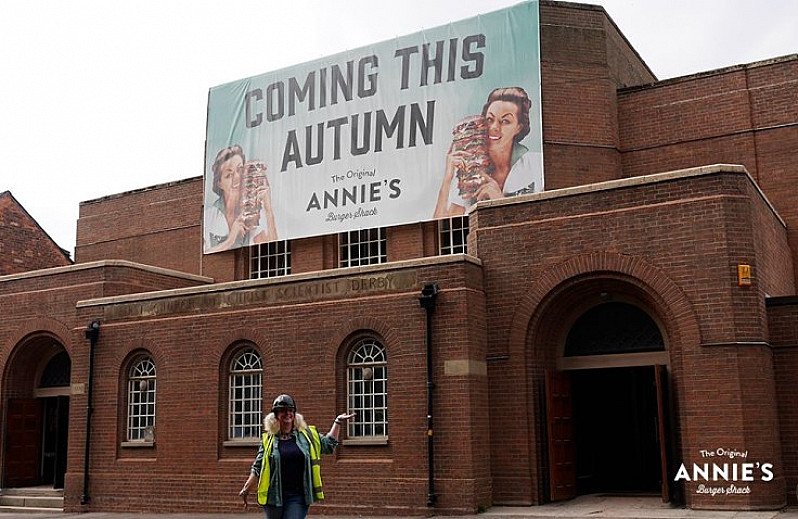 It’s official; Annie's Burger Shack Derby will be opening in Autumn 2018!