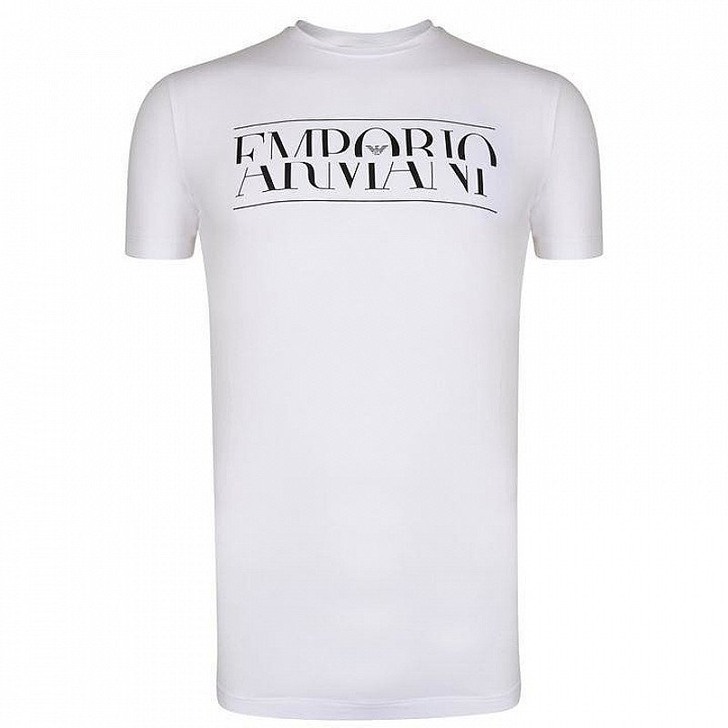 45% OFF this EMPORIO ARMANI Logo Crew Neck T Shirt!