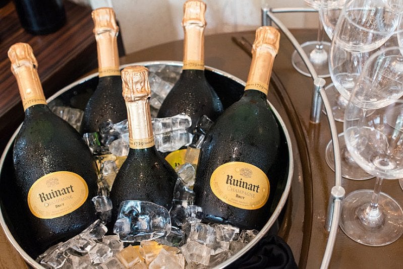 Shop Champagne online today: The R de Ruinart NV bottle for just £52.50!