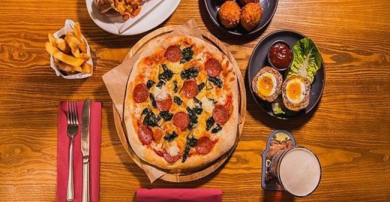 Pizza is for lunch not just a Friday evening!