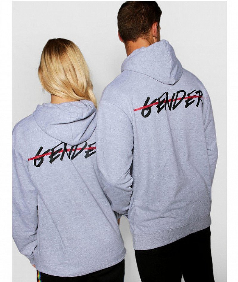 Pride ""End Gender"" Hoodie in Loose Fit - NOW 1/2 PRICE!