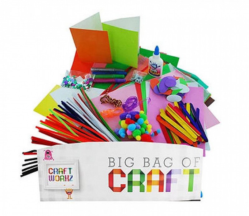 Kids Big Bag Of Craft - ONLY £6!