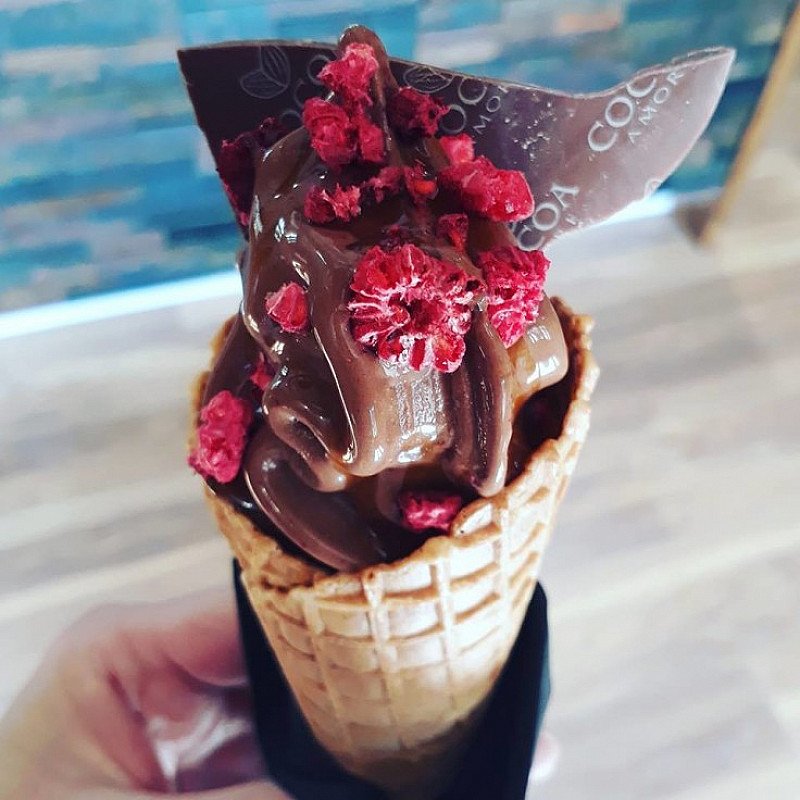 The summer is not quite over yet so come & enjoy our chocolate Gelato!