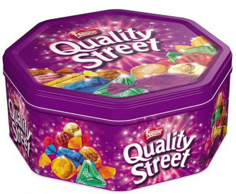 WIN Quality Street Chocolate Tub Snizl Ltd Free Competition Snizl