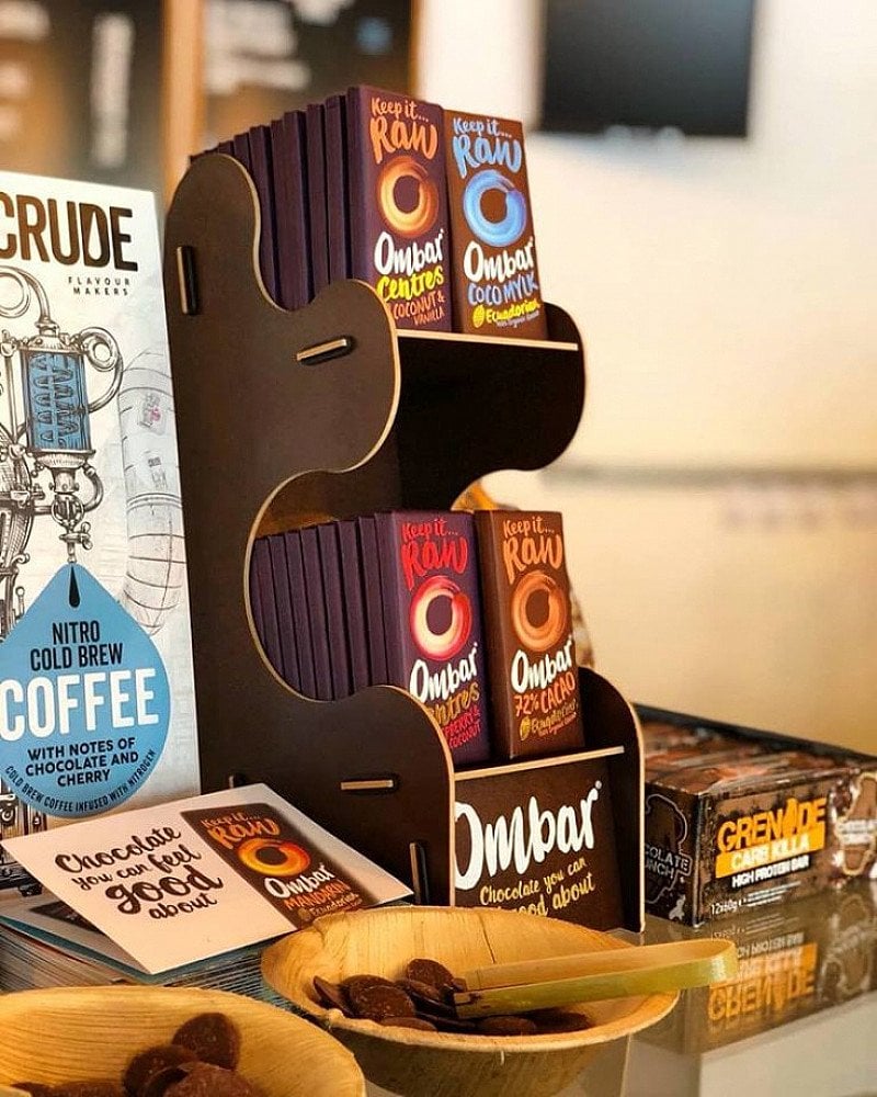 We now stock 100% vegan raw chocolate!
